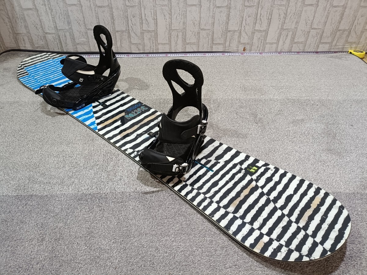 メンテ済■BURTON FEATHER 144×STILET サイズL　レディース　バートン