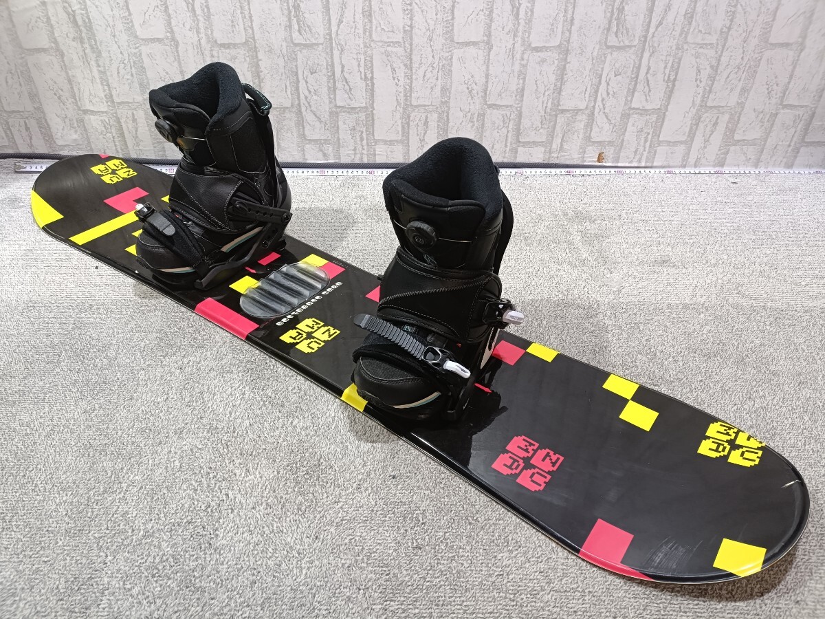送無■メンテ済■130cm■ブーツ22.5〜23cm■キッズ ジュニア 子供