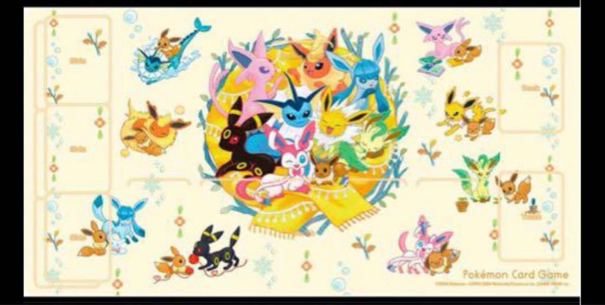 ポケモンカード　プレイマット イーブイズ