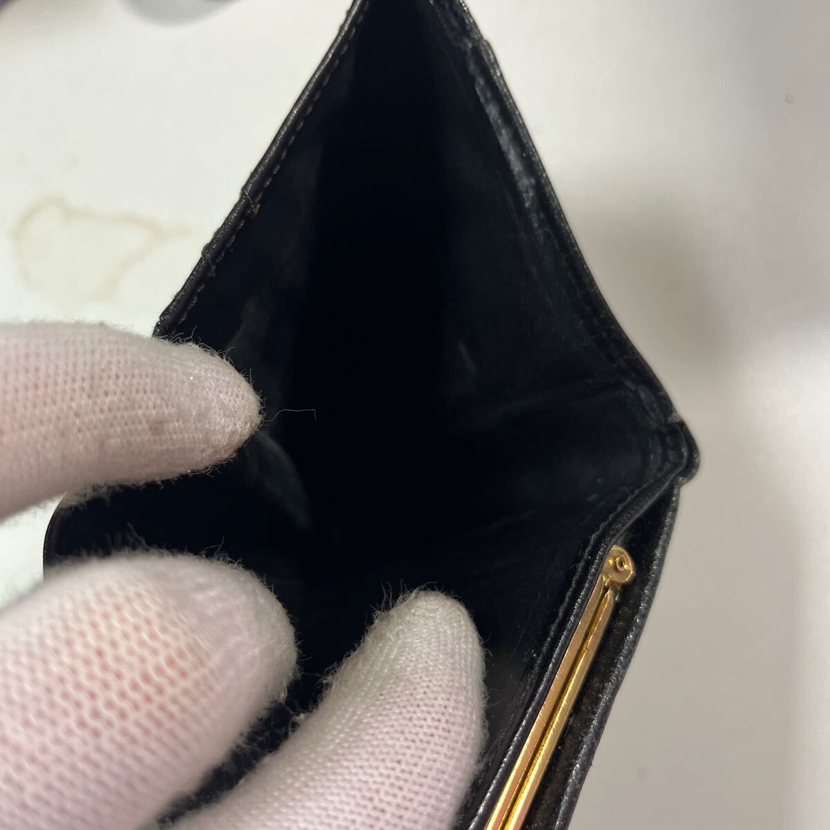 GIVENCHY 二つ折り財布 ブラック レザー ジバンシィ コンパクト GIVENCHY 二つ折り財布 ブラック レザー ジバンシィ コンパクト