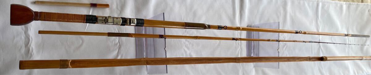 MM217新品和竿 横浜伝統のヘチ竿 9尺(275cm)竿 SiC&TSガイド 竹 MM217新品和竿 横浜伝統のヘチ竿 9尺(275cm)竿 SiC&TSガイド 竹