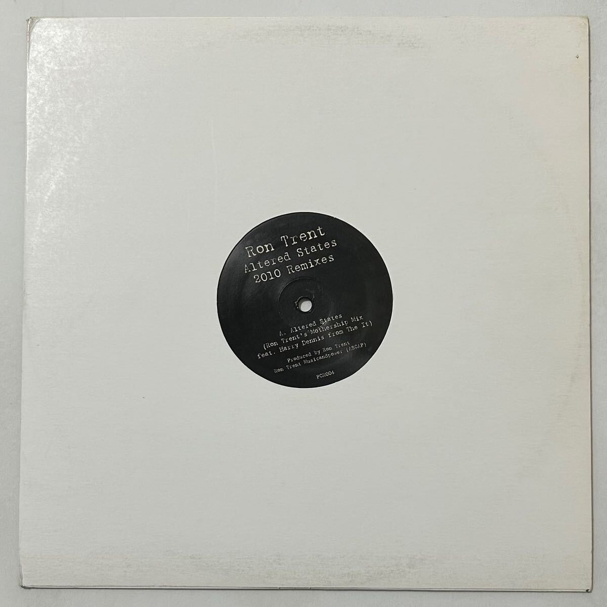 ハウス [12] Ron Trent / Altered States (2010 Remixes)