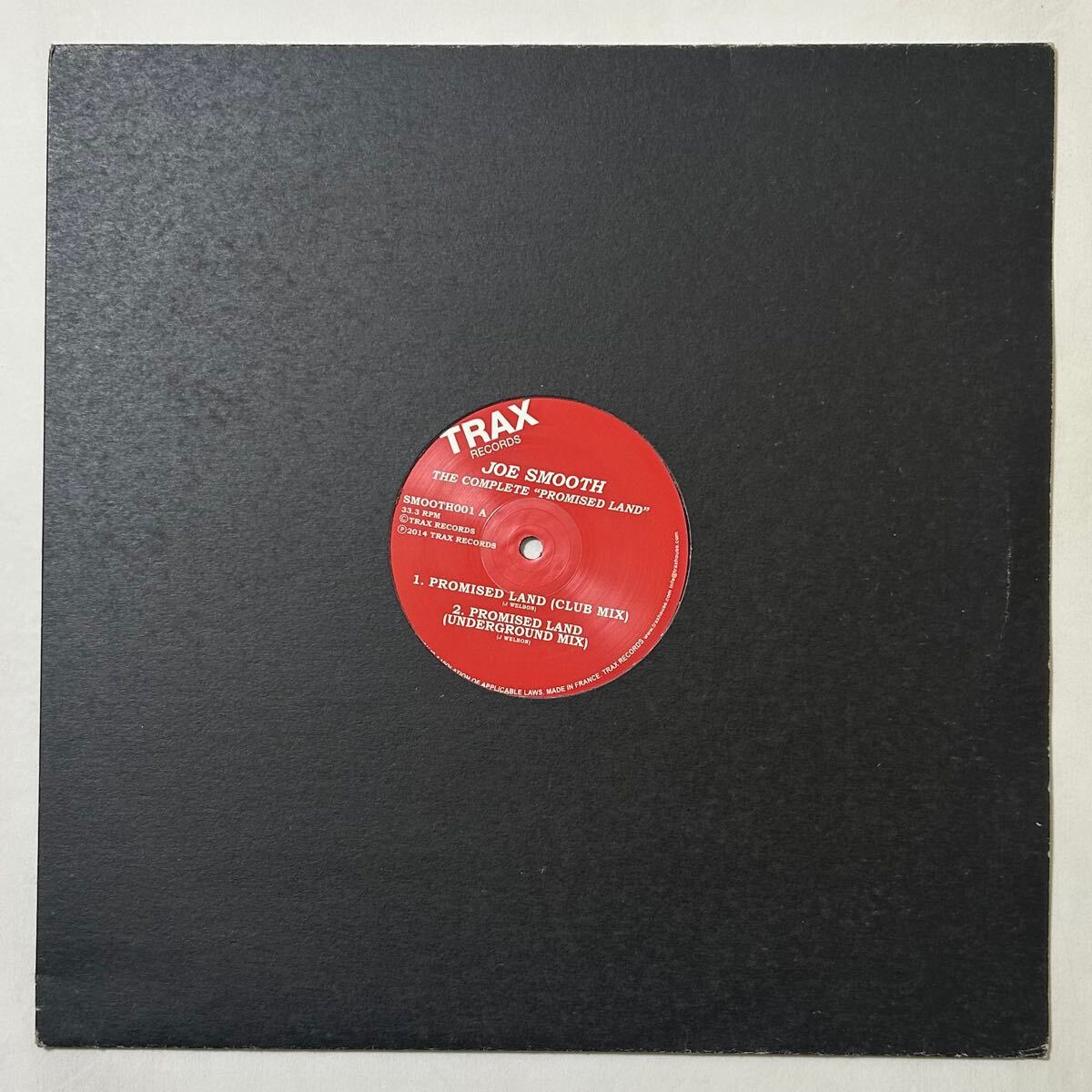 ハウス [12] Joe Smooth / The Complete Promised Land
