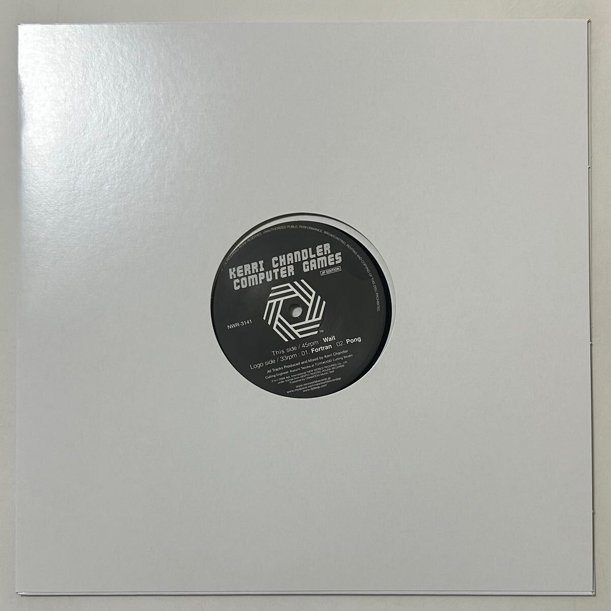 ハウス [12] Kerri Chandler / Computer Games EP (JP Edition)