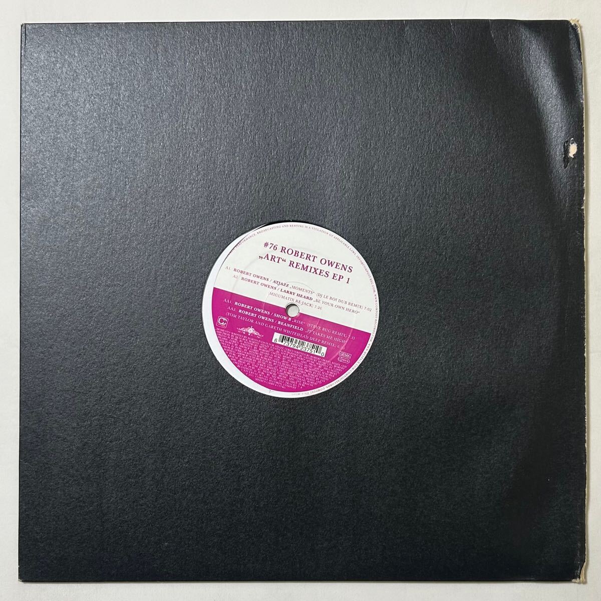 ハウス [12] Robert Owens / Art Remixes EP 1
