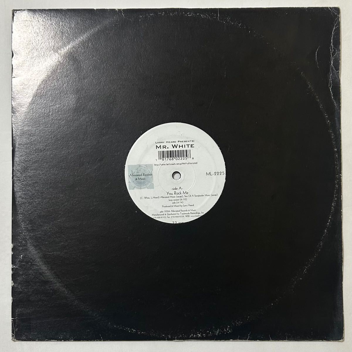 ハウス [12] Larry Heard Presents: Mr. White / You Rock Me