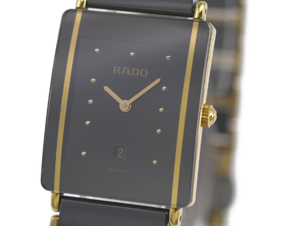 最終価格【RADO】稼働品　ダイアスター　メンズ Yahoo!オークション - [美品] 稼働品【RADO】ラドー DIASTAR