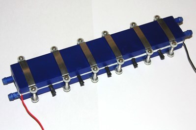 ペルチェ素子発電ユニット 温水冷水発電6連6W 完成品