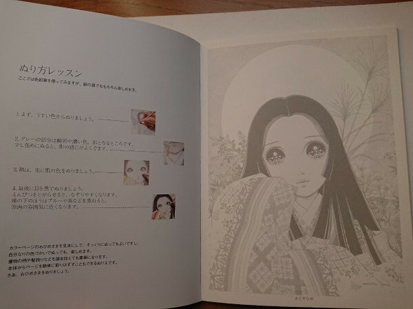 高橋真琴直筆サイン入り金文字[日本のおひめさま 高橋真琴の少女 高橋真琴直筆サイン入り金文字[日本のおひめさま 高橋真琴の少女