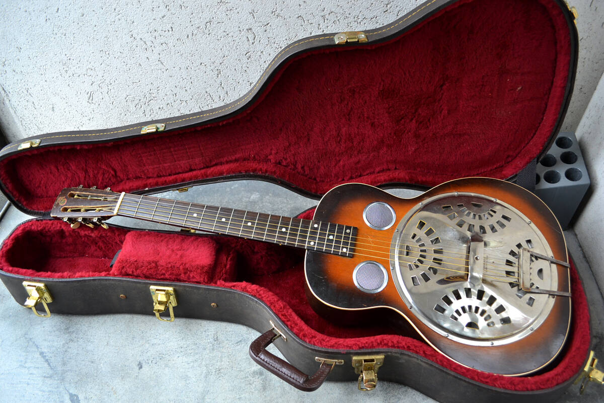 USA製DOBROリゾネーター Yahoo!オークション - 1930s dobro 戦前ビンテージ リゾネーター