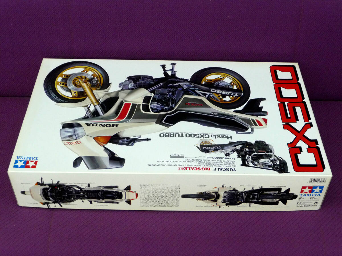 内袋未開封 美品 / TAMIYA 1/6 Honda CX500 TURBO / タミヤ 1 内袋未開封 美品 / TAMIYA 1/6 Honda CX500 TURBO / タミヤ 1