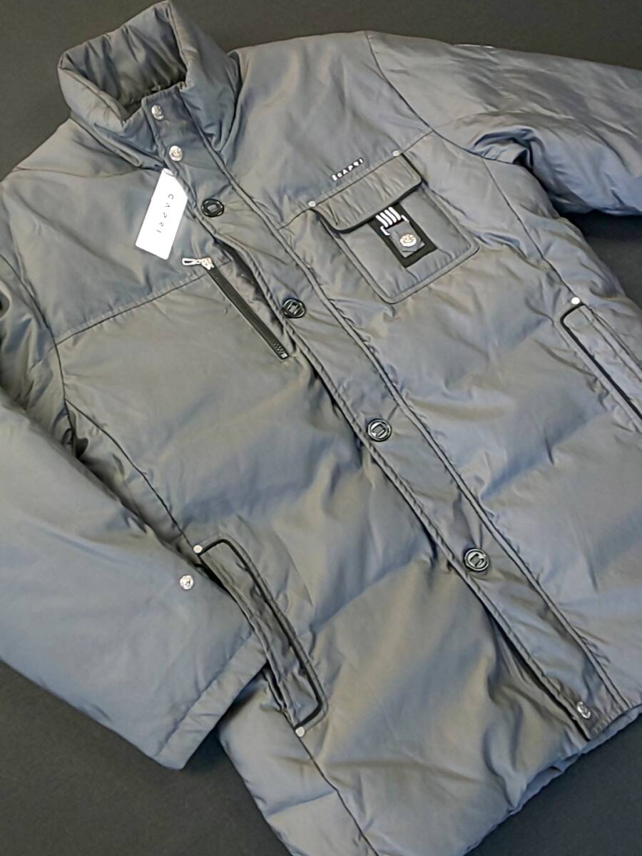 GAPRI カプリ 新品 SALE 60%OFF 特別価格 送料無料 ダウン ジャケット アウター コート ブランド 3Lサイズ ビッグサイズ グレー 7131-8201