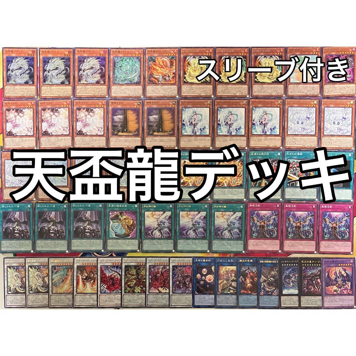 No.1440 天盃龍 デッキ 遊戯王 Tenpai Dragon deck