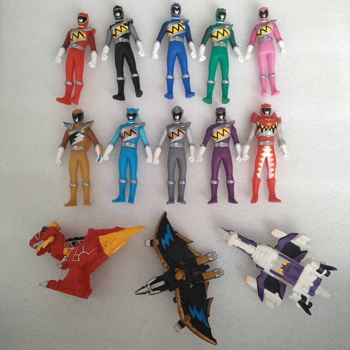 キョウリュウジャー ソフビヒーロー ガシガシ!!ソフビ獣電竜 ガブティラ プテラゴードン プレズオン ソフビ フィギュア