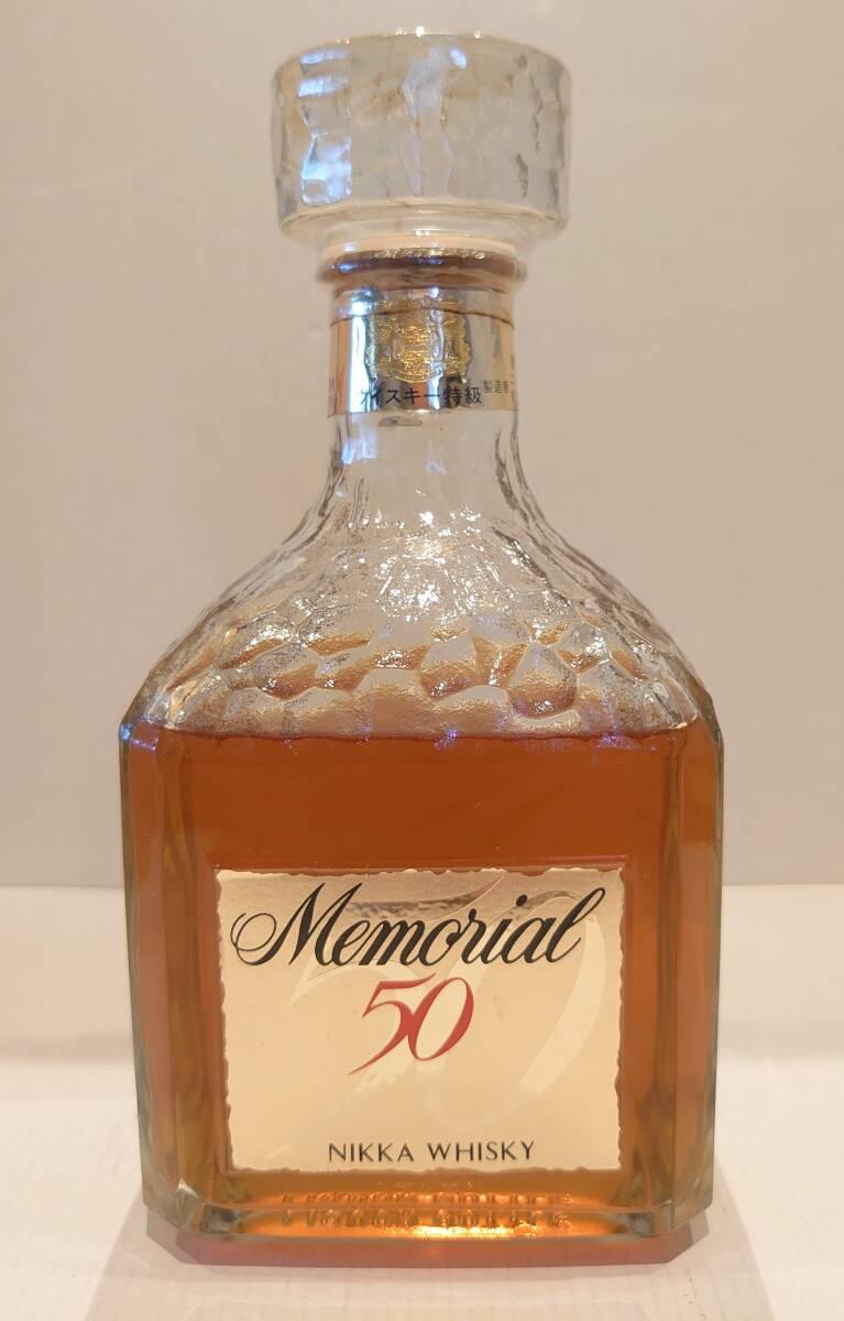 未開栓 NIKKA WHISKY MEMORIAL 50/ニッカ ウイスキー メモリアル 未開栓 NIKKA WHISKY MEMORIAL 50/ニッカ ウイスキー メモリアル