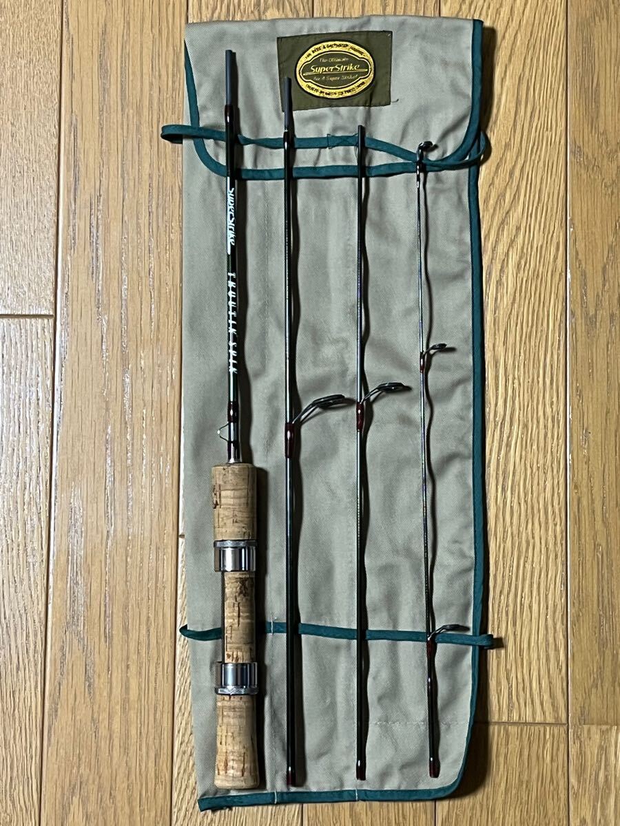 スミス スーパーストライクSuperStrikeトラウティンスピン GS 50ULP 4ピース パックロッド 袋付き