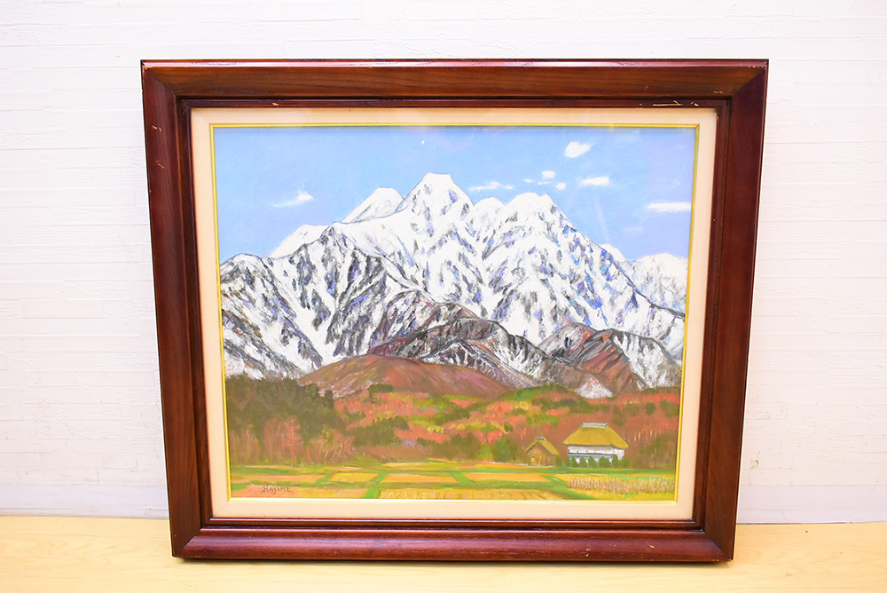 01-16-480 ☆AP【大】 中古 油絵 はかない コレクション 01-16-480 ☆AP【大】 中古 油絵 はかない コレクション
