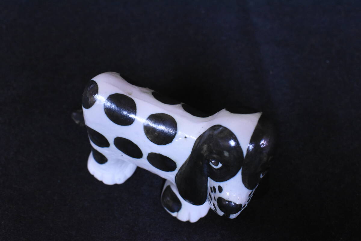 ○リサラーソン/Lisa Larson/ケンネル/KENNEL/スパニエル/水玉