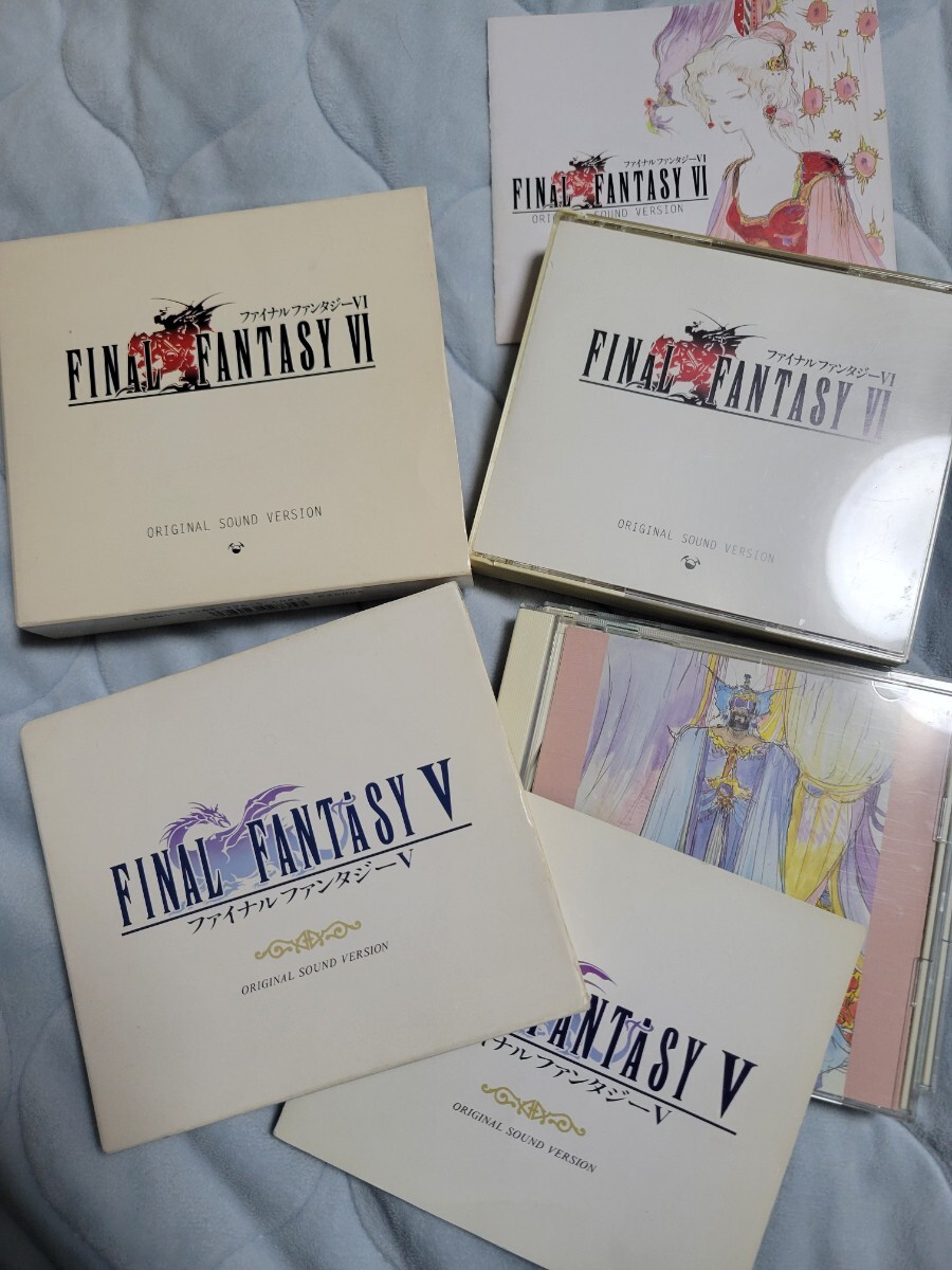 FINAL FANTASY ファイナルファンタジー5.6 オリジナル サウンドトラック CD セット