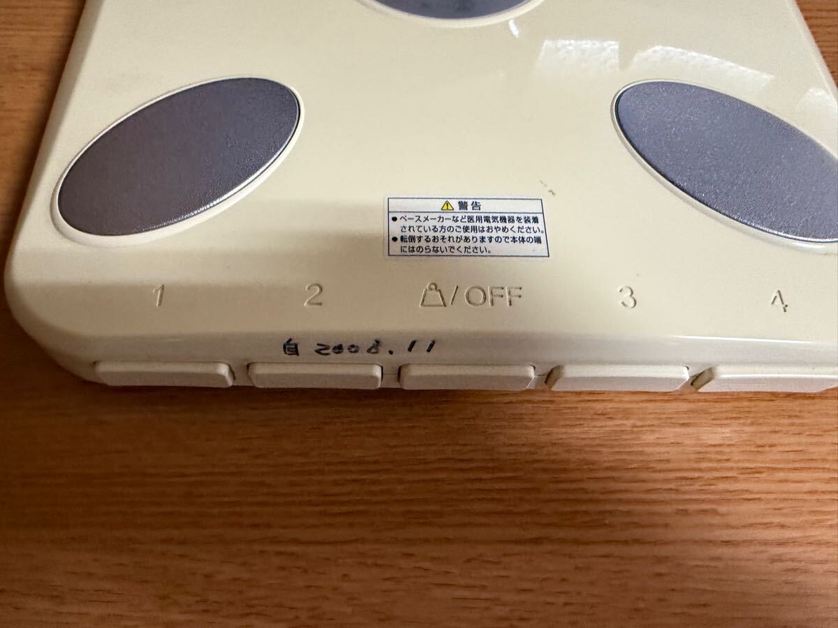 タニタ BC-710 TANITA 体重体組成計 体重計 体組成計 インナースキャン_画像3