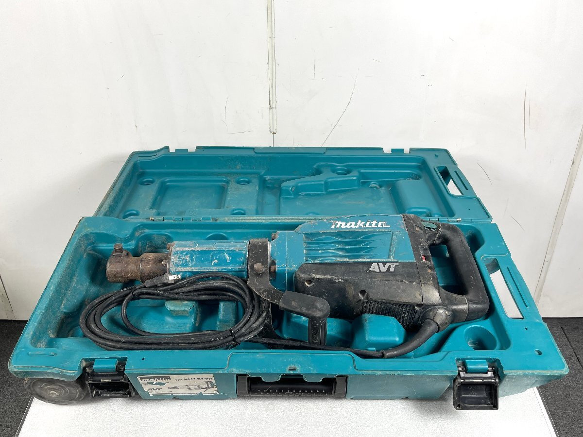 makita HM1317C 電動ハンマー コンクリート ブレーカー はつり機 ケース付き マキタ 【現状品】