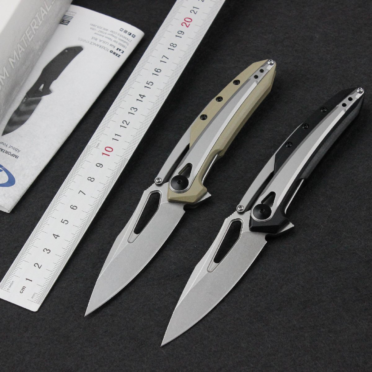 CPM-20CV 193mm 折りたたみナイフ サバイバルナイフ ハイキング アウトドア