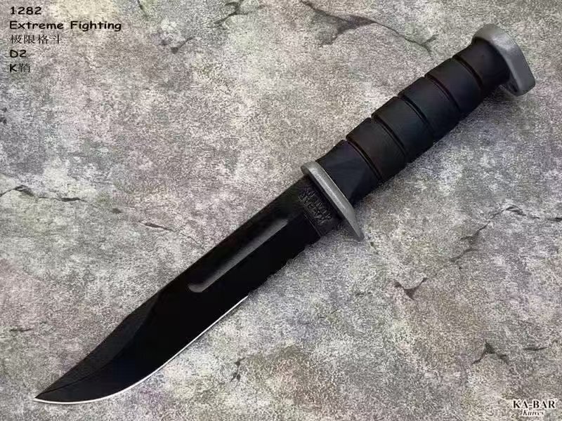 KA-BARサバイバルナイフ 0.44CM アウトドアナイフキャンプ 野外登山 ハイキング　フィッシング シース付き