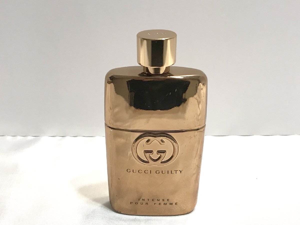 ■【YS-1M】 香水 ■ グッチ GUCCI ■ ギルティ インテンス プールファム オードパルファム EDP 90ml ■ 殘量70% 【同梱可能商品】■D