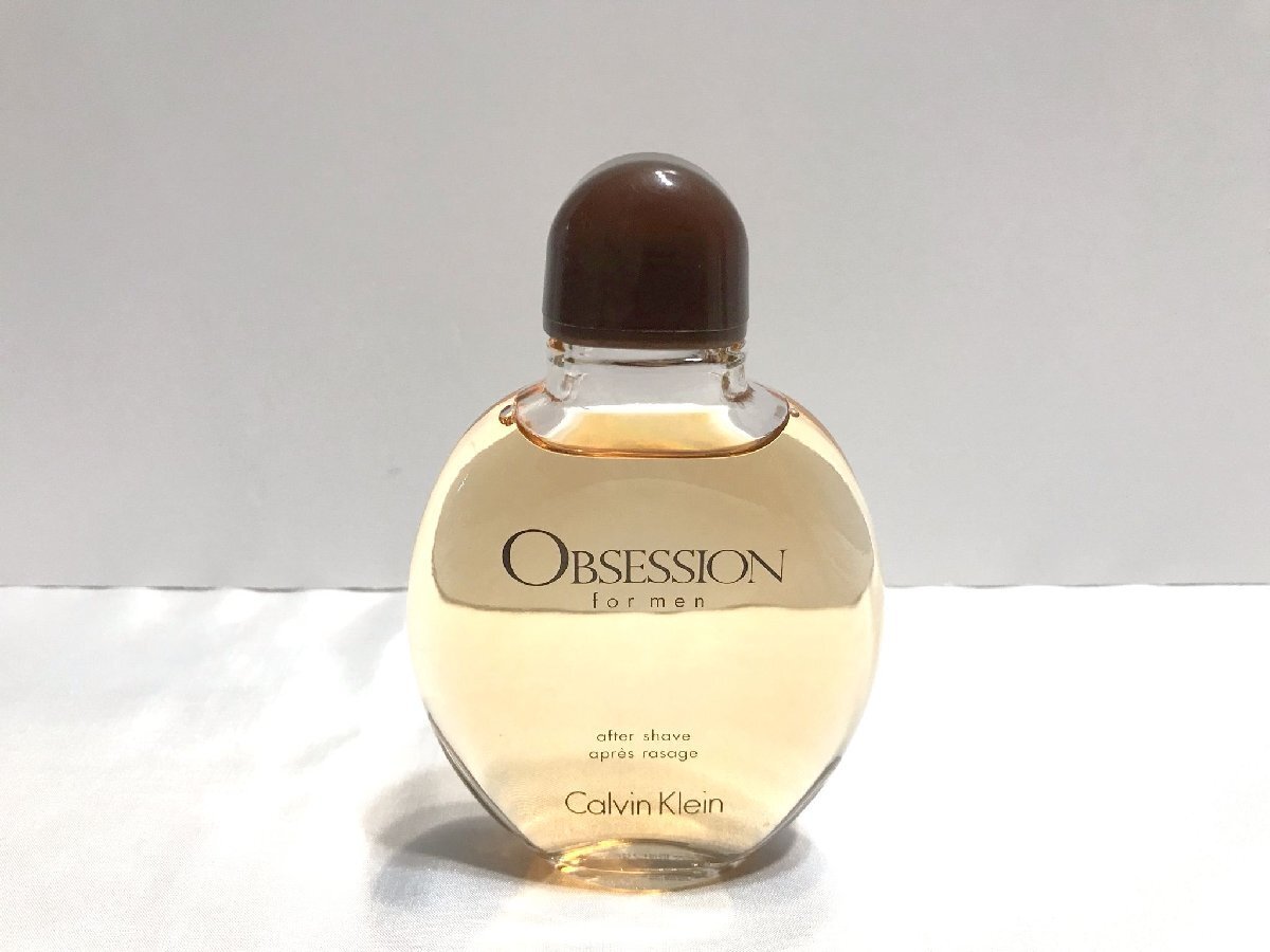 ■【YS-1】 カルバンクライン Calvin Klein ■ オブセッション フォーメン アフターシェーブ 125ml ■ 殘量95% メンズ 【同梱可能商品】■D