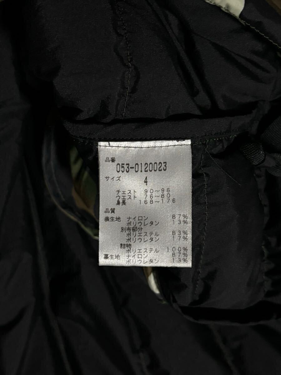 ★★正規(guī)品★★パーリーゲイツ BIGロゴ カモフラ 迷彩 中綿 PRIMALOFT プルオーバー フーディー ブルゾン