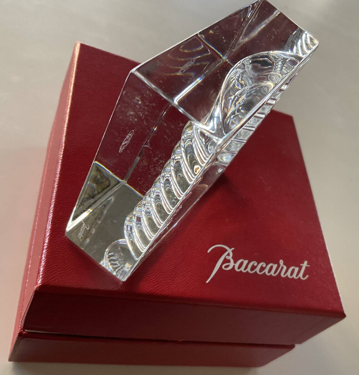 ☆新品♪Baccarat バカラ アッシュトレイ アクセサリートレイ ☆新品♪Baccarat バカラ アッシュトレイ アクセサリートレイ