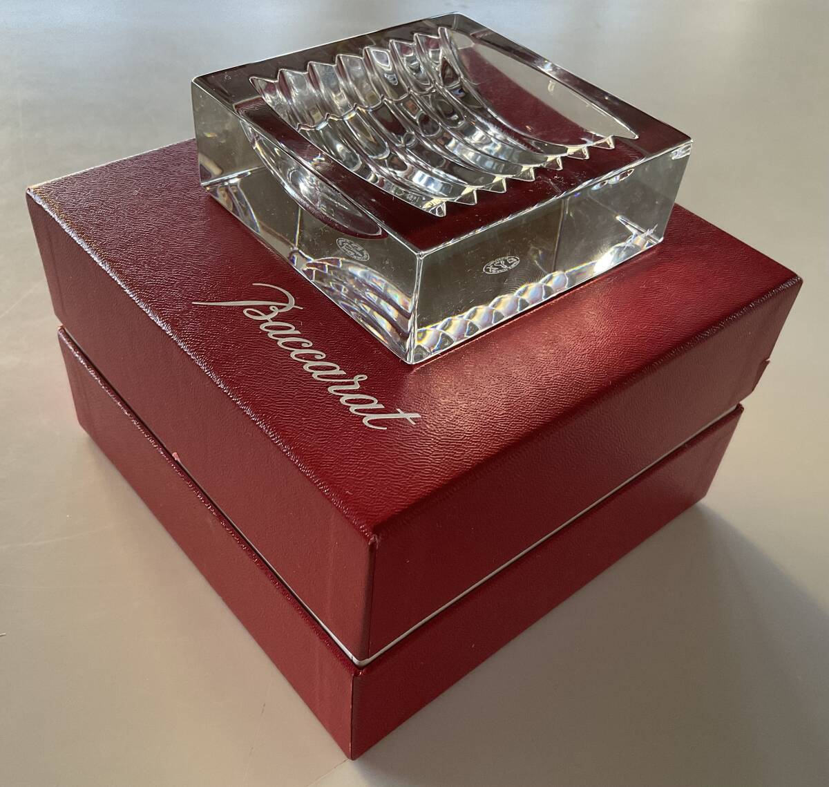 ☆新品♪Baccarat バカラ アッシュトレイ アクセサリートレイ ☆新品♪Baccarat バカラ アッシュトレイ アクセサリートレイ