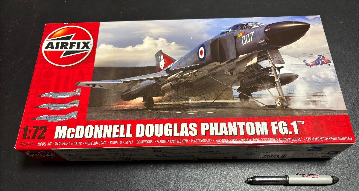 Φ プラモデル McDONELL DOUGLAS PHANTOM FG1 イギリス海軍 艦上戦闘機 ファントム ＦＧ.１ エアフィックス