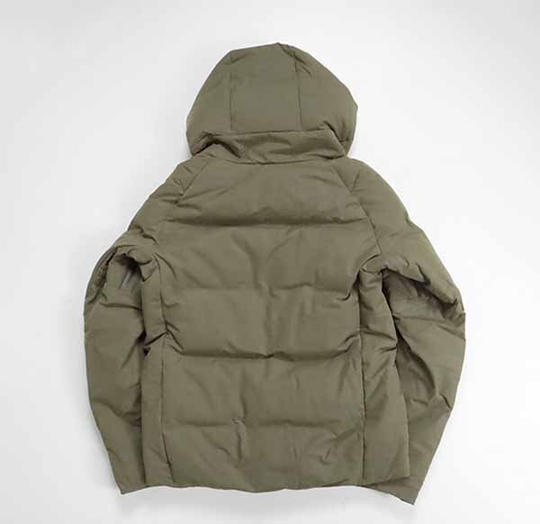 未使用 DESCENTE ALLTERRAIN x JOURNAL STANDARD [水沢ダウン最高峰モデル] MOUNTAINEER ダウンジャケット 希少*カーキ S デサント ◆BT17