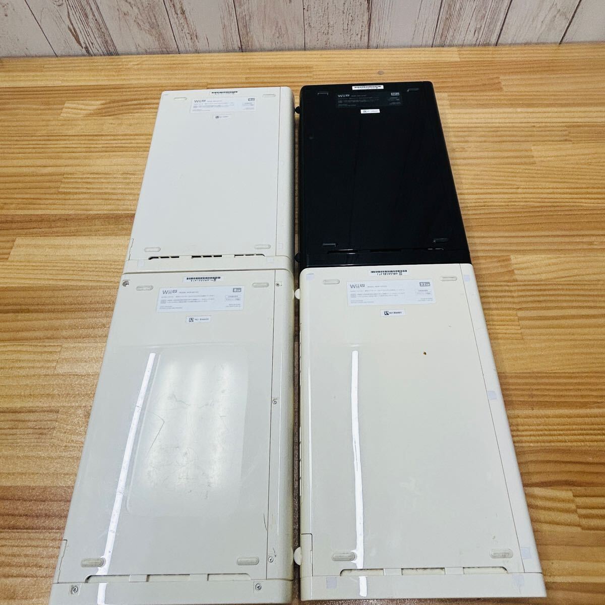 ☆ SA-1224T100 Nintendo ニンテンドー 任天堂 WiiU 本体 8GB 32GB Wii U WUP-001 WUP-101 初期化済み セット まとめ ☆