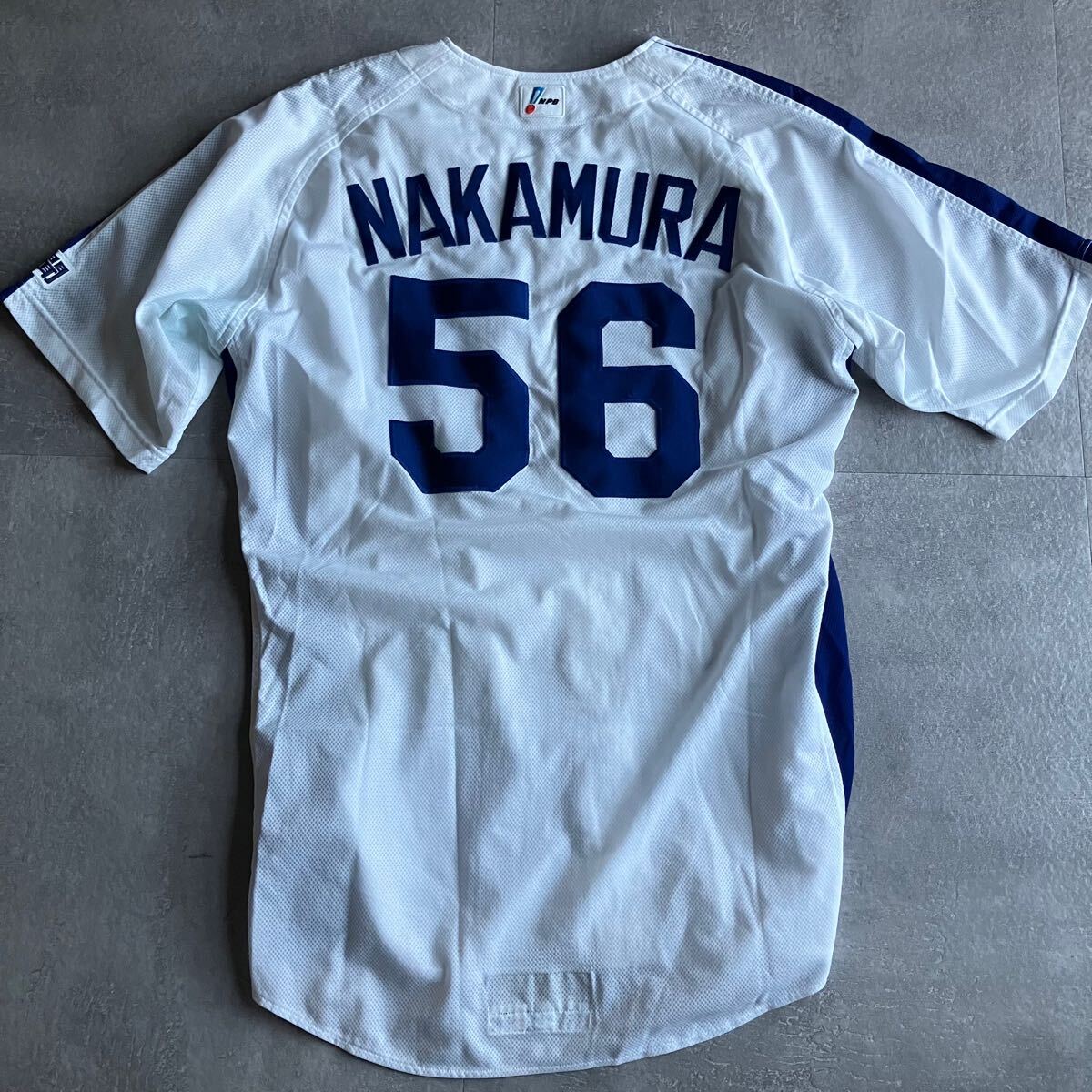 中日ドラゴンズ 中村 公治 実使用ユニホーム 2007年 ミズノ 背