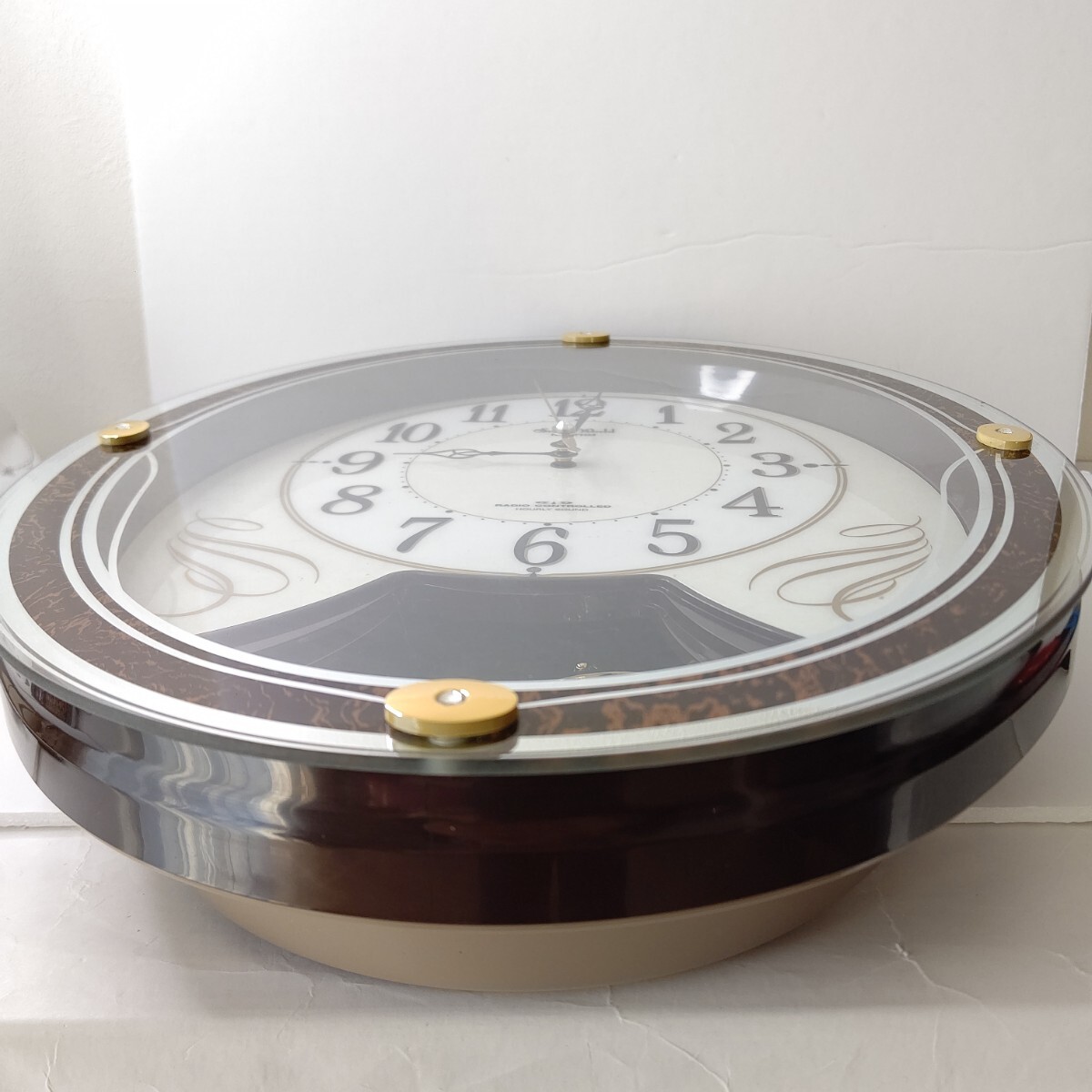 【未使用品】リズム時計　からくり時計掛時計 4MH751CZ 未使用品】リズム時計 からくり時計掛時計 4MH751CZ - メルカリ