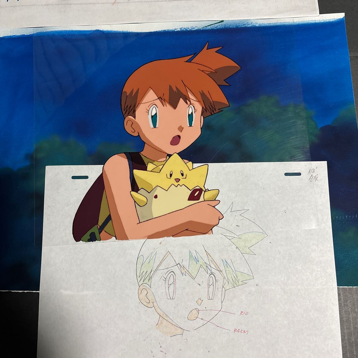 流行り の ブランド ポケットモンスター 美品 無印アニメ 直筆絵 POCKETMONSTERS その他