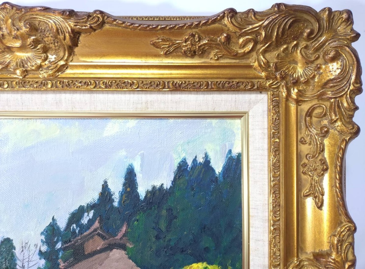 淀川盛利 絵画「真作」 Yahoo!オークション - 『真作 油彩画/一水会会友【淀川盛利
