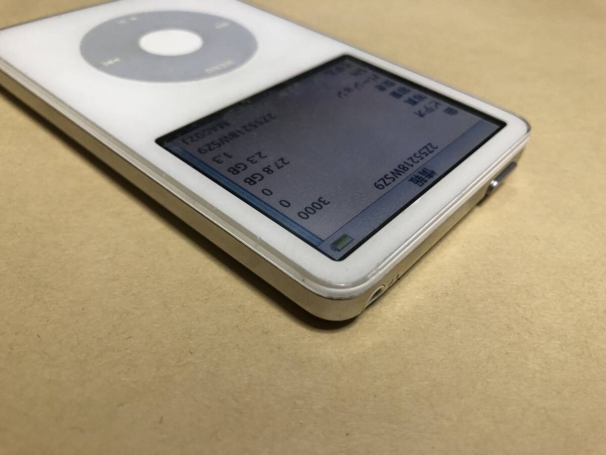 [ рабочий товар ]Apple iPod classic 30GB аккумулятор 0 A1136/MA002J (2)