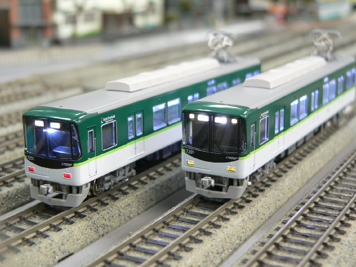 鉄道模型 HOゲージ 1/80 西武551系601系晩年混成 2両セット 行先 鉄道模型 HOゲージ 1/80 西武551系601系晩年混成 2両セット 行先
