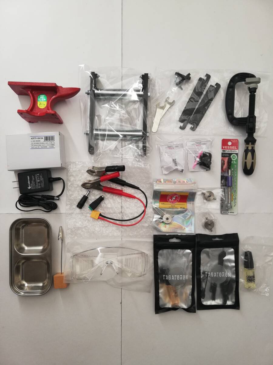 工具セット★ホビーアンビル ナベヤ バイス シャコ万力 ベアリングチェンジャー タガトロン★ツール クランプ DIY RC パーツ アダプター
