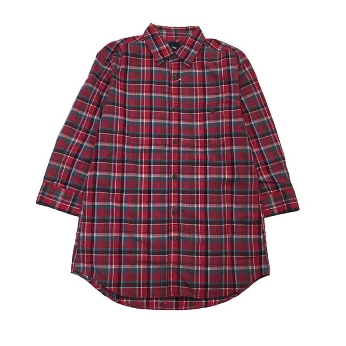 2304F-196 メンズ GAP ギャップ レッド シャツ XS チェック【送料一律！800円】