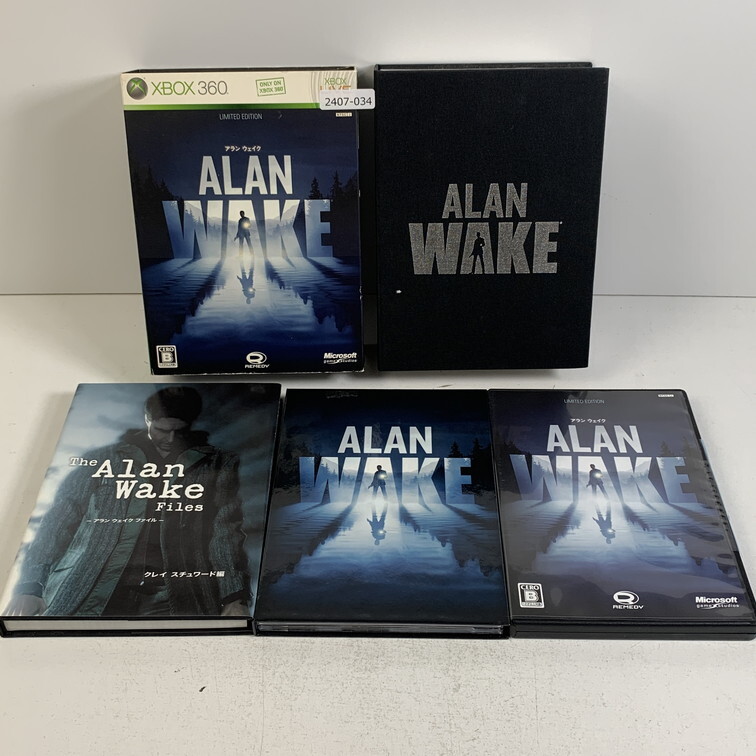 Xbox 360 AlanWake(アランウェイク)リミテッドエディション 【動作確認済】 2407-034