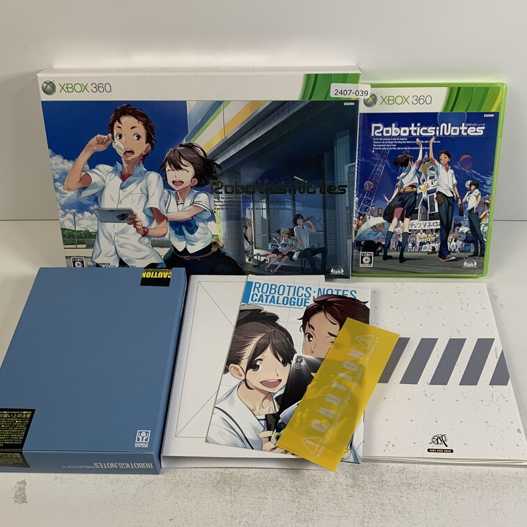 Xbox 360 ROBOTICS;NOTES 【動作確認済】 【送料一律500円】 【即日発送】 2407-039