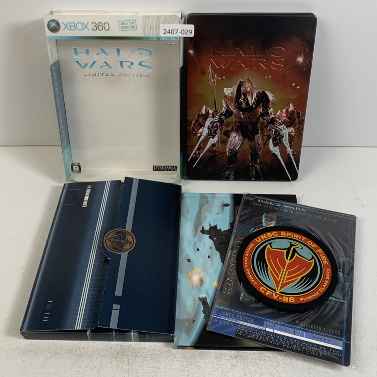 Xbox 360 HaloWars(ヘイローウォーズ) 【動作確認済】 【送料一律500円】 【即日発送】 2407-029