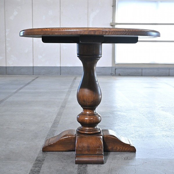 ◇英国 イギリス ヴィンテージ オーク材 クラシカル ベンチ