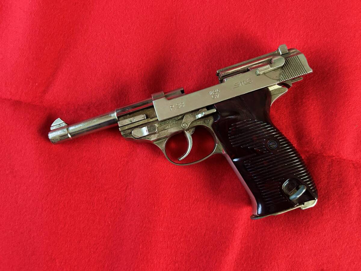 ルパン三世 愛銃 ワルサーP38 MGCモデルガン 完全合法品　SMG刻印 ルパン三世 愛銃 ワルサーP38 MGCモデルガン 完全合法品SMG刻印