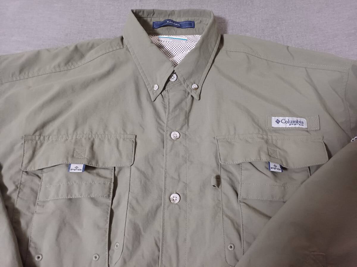  Colombia PFG shirt Baja maL size big Silhouette camp functionality speed . North Face Patagonia fishing 