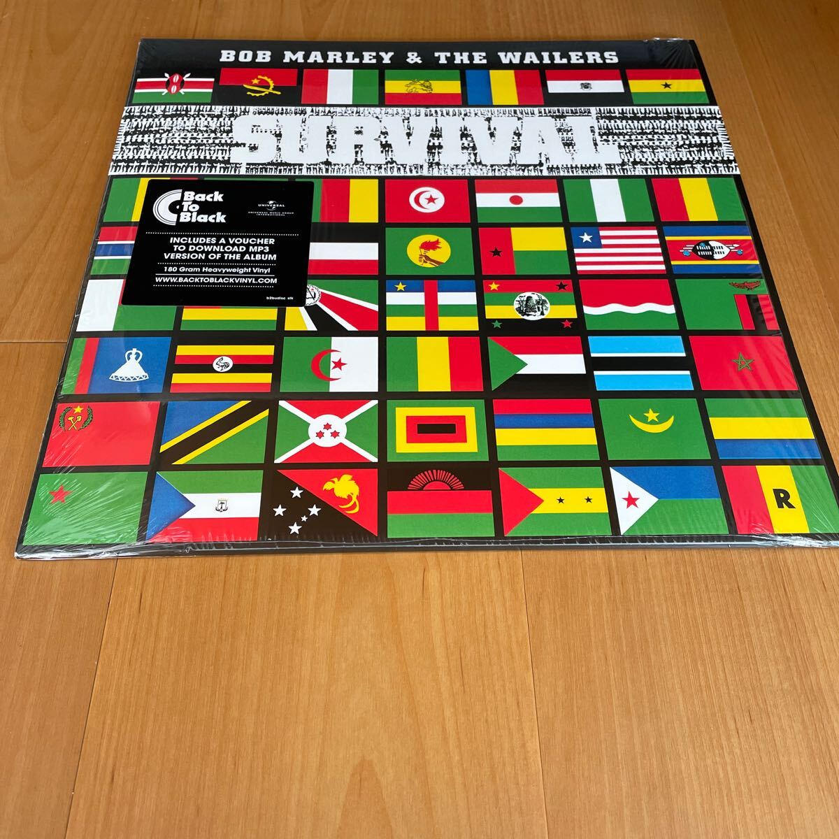 ボブマーリー (アンドザウエイラーズ) BOB MARLEY (& THE WAILERS) SURVIVAL / LP Records 180g